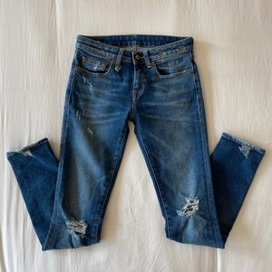 R13 Kate skinny jeans